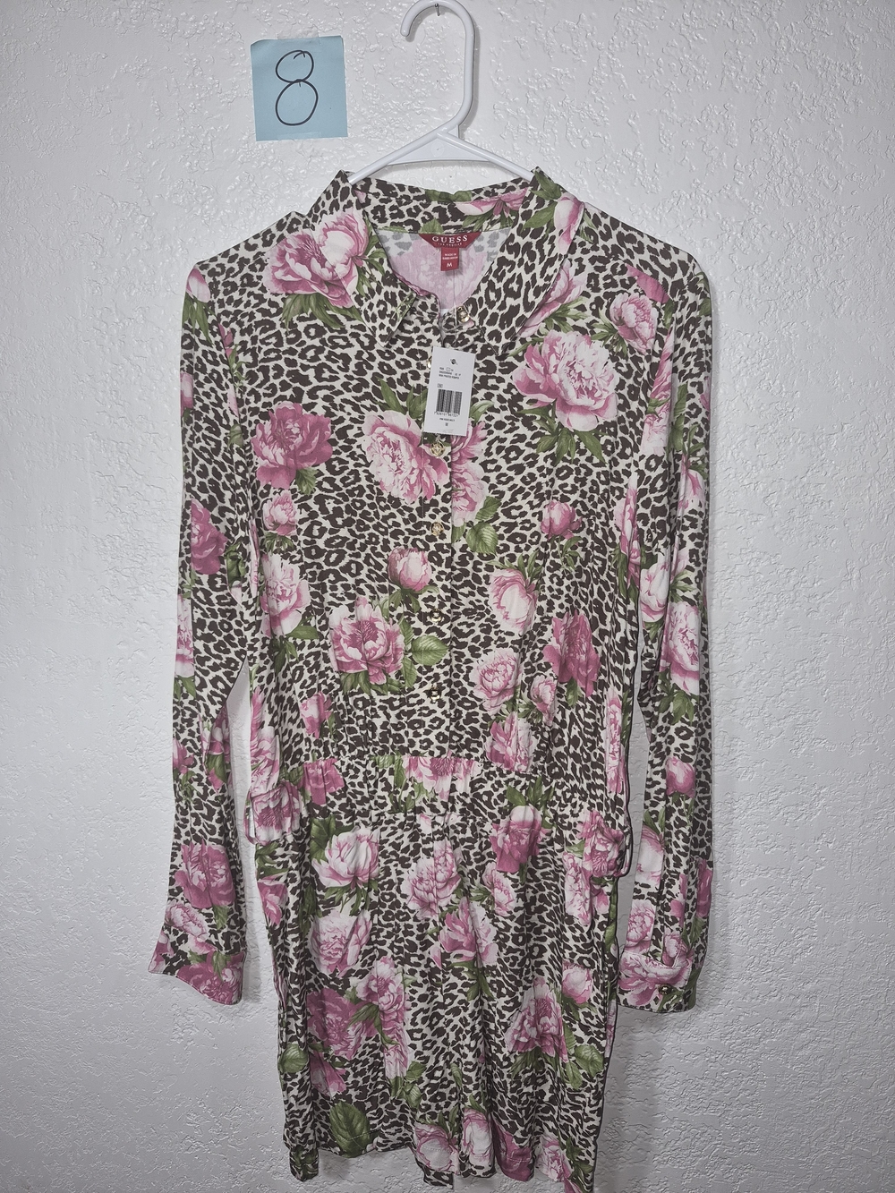 Guess Brand - Nina Printer Romper - MEDIUM
